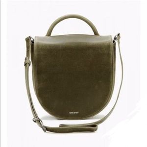 Matt & Nat vegan leather saddle crossbody